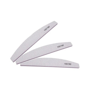 Zebra emery board nail file