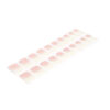 Diagonal brilliance semicured gel nail strips