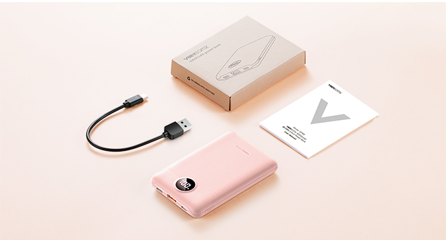 Veektomx cute mini power bank