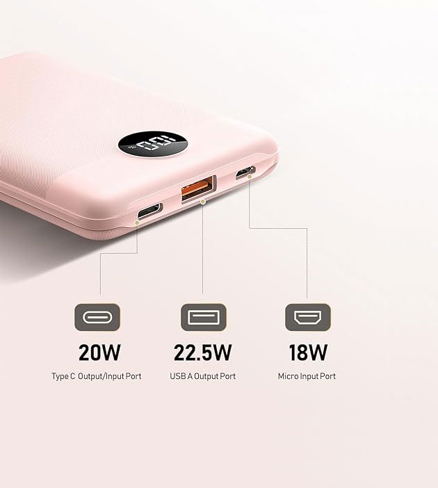 Veektomx cute mini power bank